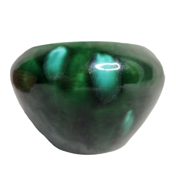 The Violet Pot 1997 Vintage Jade Green Ceramic African Violets - Picture 4 of 8